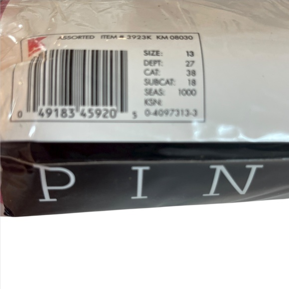 Kmart PINK Briefs Underwear Womens Plus Sz 13 Cotton 5 Pack Pink Black Floral - Picture 13 of 13